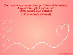 Image amour avec texte